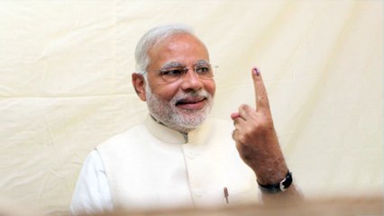 ಮತದಾನ ಮಾಡಿದ ನಂತರ ಸಾರ್ವಜನಿಕರಿಗೆ ಮತದಾನ ಮಾಡಲು ಕರೆ ಕೊಟ್ಟ ಮೋದಿ  | Oneindia Kannada