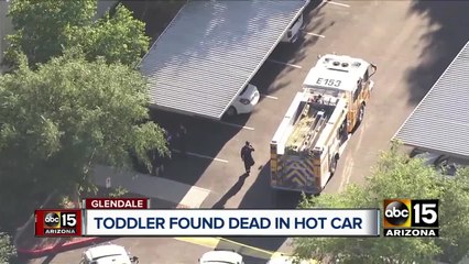 Baby dies after being found inside car in Glendale