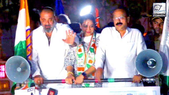 Sanjay Dutt Campaigns For Priya Dutt In Mumbai | Election 2019