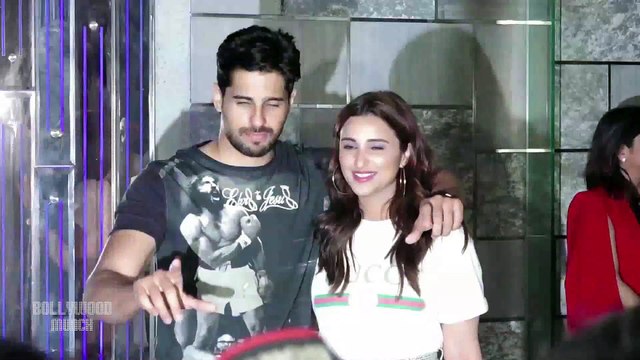 Parineeti Chopra & Sidharth Malhotra AVOID Wedding Questions, Jabariya Jodi Wrap Up Party