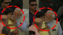 Lok Sabha Election 2019 : PM Modi की गोद में ये बच्ची कौन, दिखाया Victory Sign | वनइंडिया हिंदी