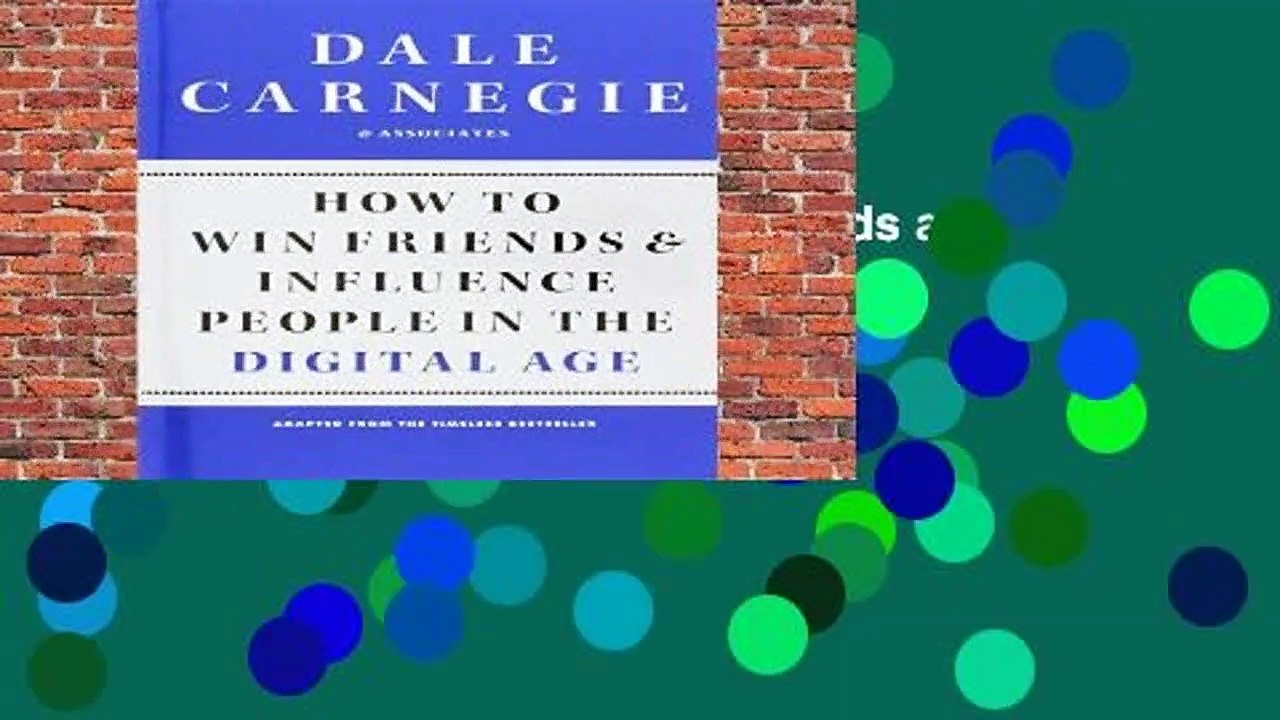 [BEST SELLING]  How to Win Friends and Influence People in the Digital Age by Dale Carnegie