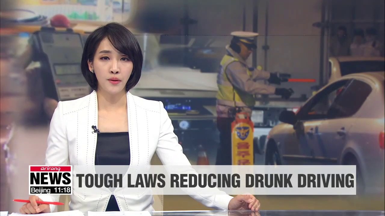 No. of people caught drunk driving falls 28% since implementation of Yoon Chang-ho Act