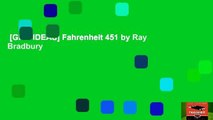[GIFT IDEAS] Fahrenheit 451 by Ray Bradbury