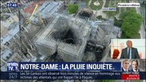 Que risque Notre-Dame si elle n'est pas protégée de la pluie?