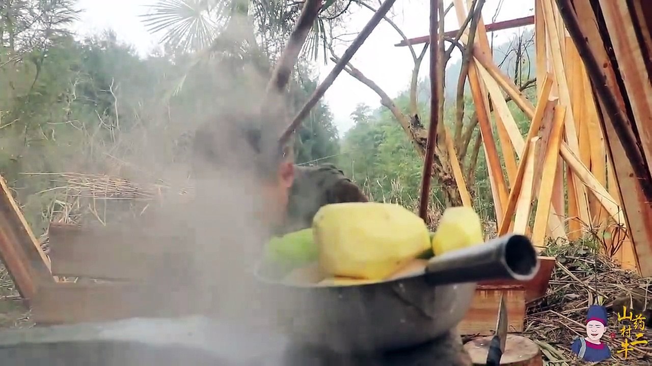 秘制柴火鸡，一次做一锅，真解馋（Secret firewood turkey, do one pot at a time, really solve）