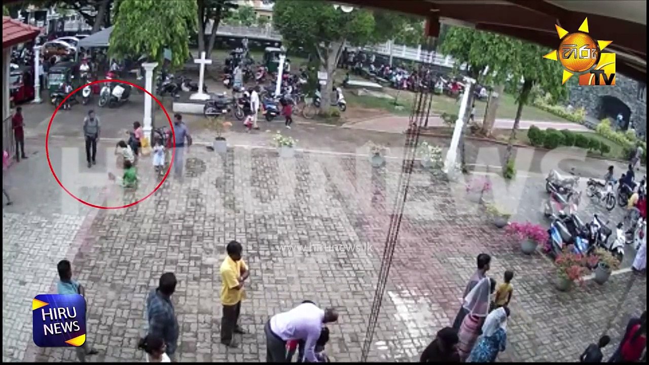 Katuwapitiya Church Bomb CCTV