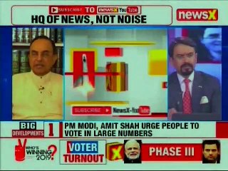 Subramanian Swamy Exclusive Interview over Lok Sabha Election 2019 Phase 3 Voting Day