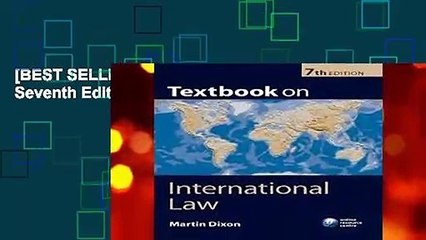 [BEST SELLING]  Textbook on International Law: Seventh Edition by Martin Dixon