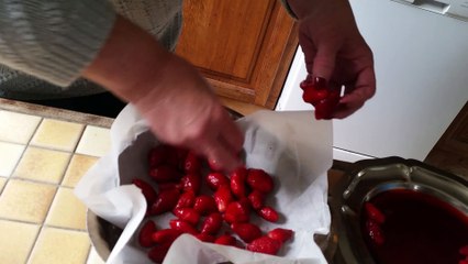 Clafoutis à la Fraise au Monsieur cuisine pas à pas