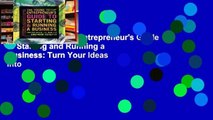 Online The Young Entrepreneur's Guide to Starting and Running a Business: Turn Your Ideas into