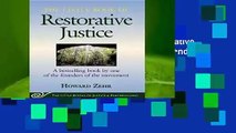 [GIFT IDEAS] The Little Book of Restorative Justice: Revised and Updated (Justice and