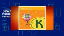 [NEW RELEASES]  Horizons Math (Horizons Math Kindergarten) by Saundra Lamgo