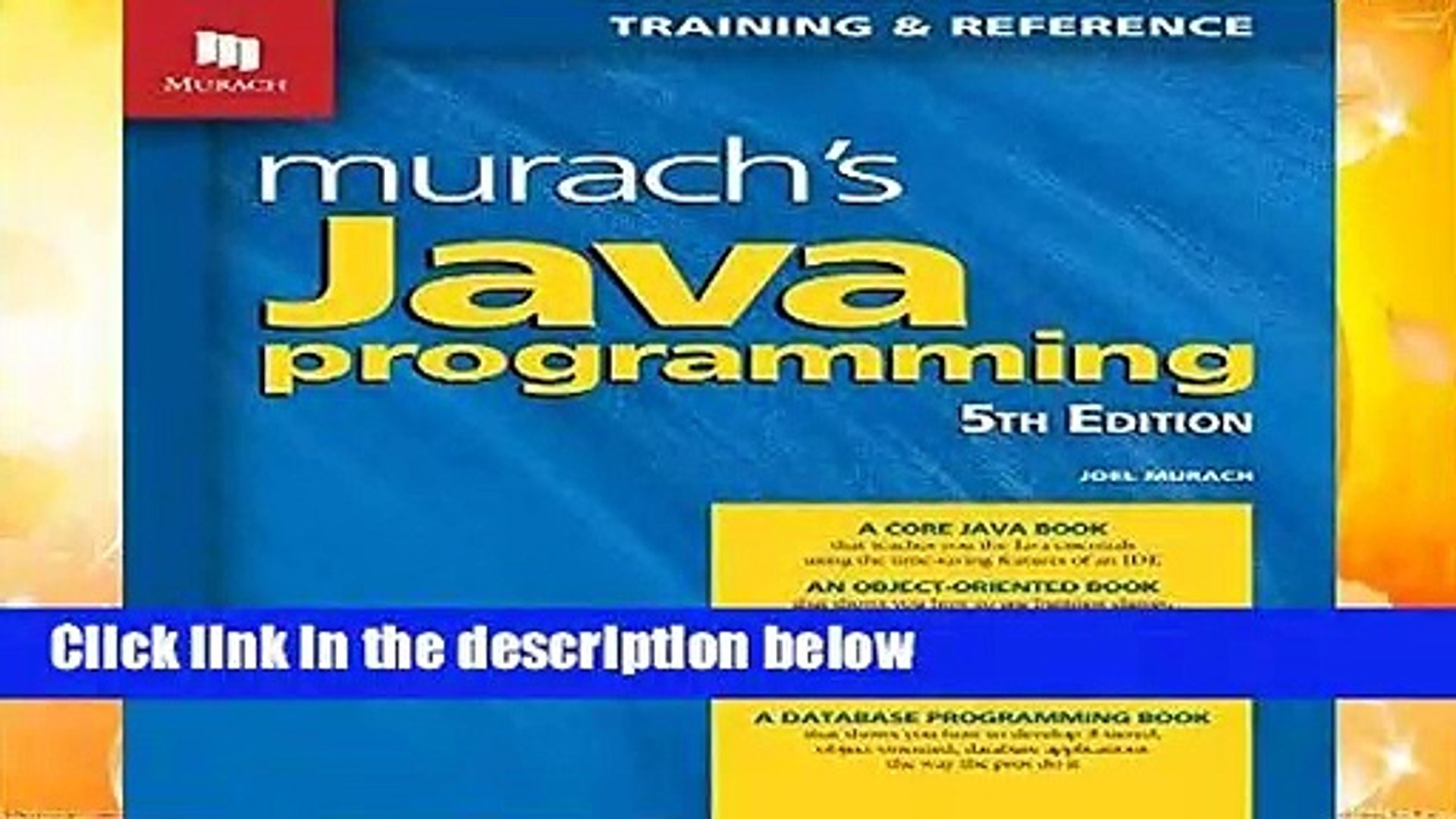 Murach s Java Programming