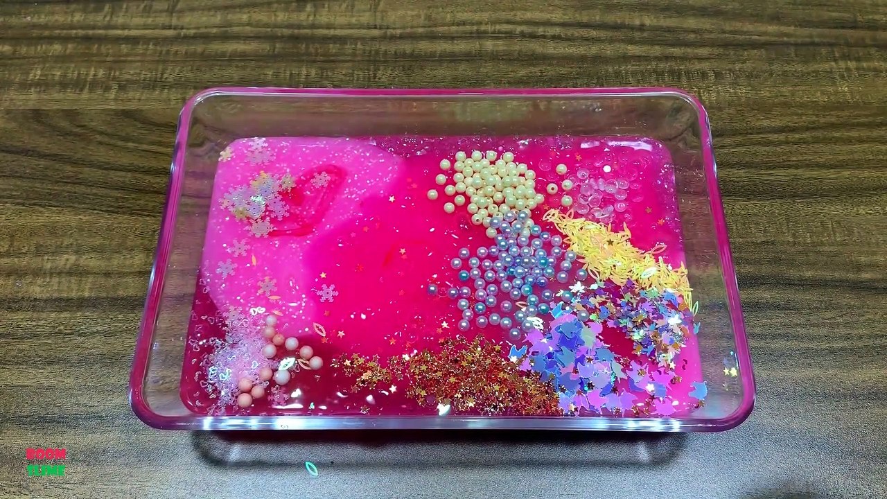 Special Series #PINK Hello Kitty Slime || Mixing Random Things Into Slime || Most Satisfying Slime