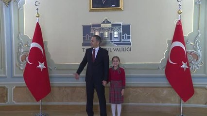 Vali Yerlikaya, Makamında Çocukları Kabul Etti (2)