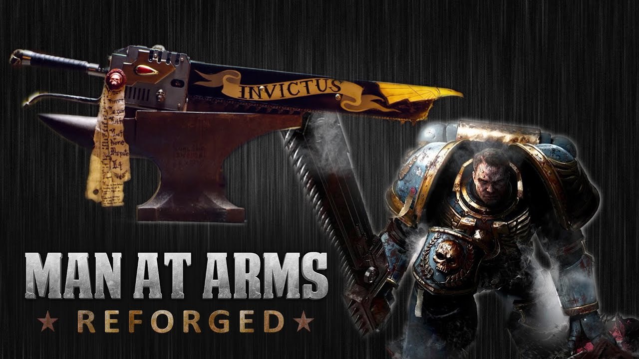 Warhammer 40K Chainsword - MAN AT ARMS- REFORGED