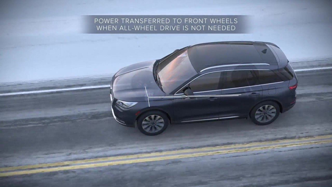 2020 Lincoln Corsair Intelligent AWD Animation