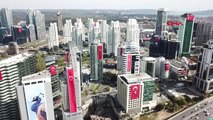 İstanbul- Maslak Kırmızı-Beyaz