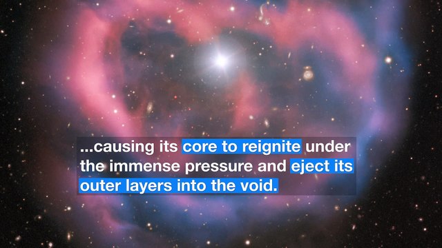 Joyas Cósmicas del ESO: El último aliento de una estrella moribunda un momento en el tiempo