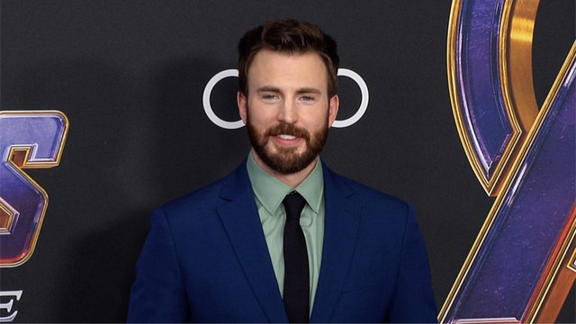 Chris Evans Avengers: Endgame World Premiere Purple Carpet