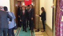 TBMM Başkanı Mustafa Şentop tebrikleri kabul etti
