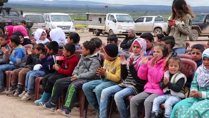 - Suriye’de 23 Nisan Dolayısıyla Çocuklara Hediye Dağıtıldı- 40 Çocuk Sünnet Edildi