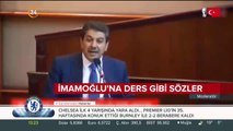 İmamoğlu'na ders gibi sözler