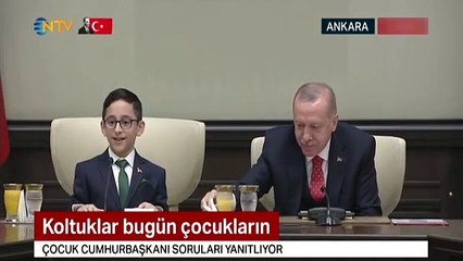 Minik Cumhurbaşkanı, "Kabine Değişecek mi?" Sorusuna Erdoğan İle Aynı Yanıtı Verdi