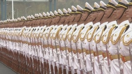 La Armada china celebra su 70 aniversario en medio de disputas marítimas