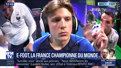 E-foot, la France championne du monde