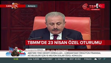 TBMM'de 23 Nisan Oturumu