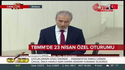 TBMM'de 23 Nisan Özel Oturumu