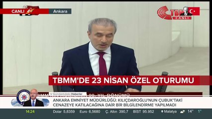 TBMM'de 23 Nisan Özel Oturumu