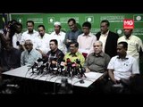 Sidang media Pas sokong Wan Azizah, Azmin Ali MB Selangor