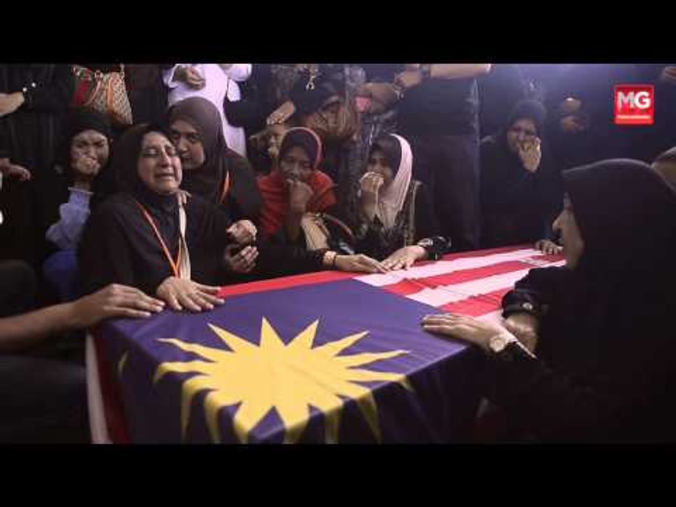 MH17: Pengkebumian Jenazah Co Pilot Ahmad Hakimi Hanapi