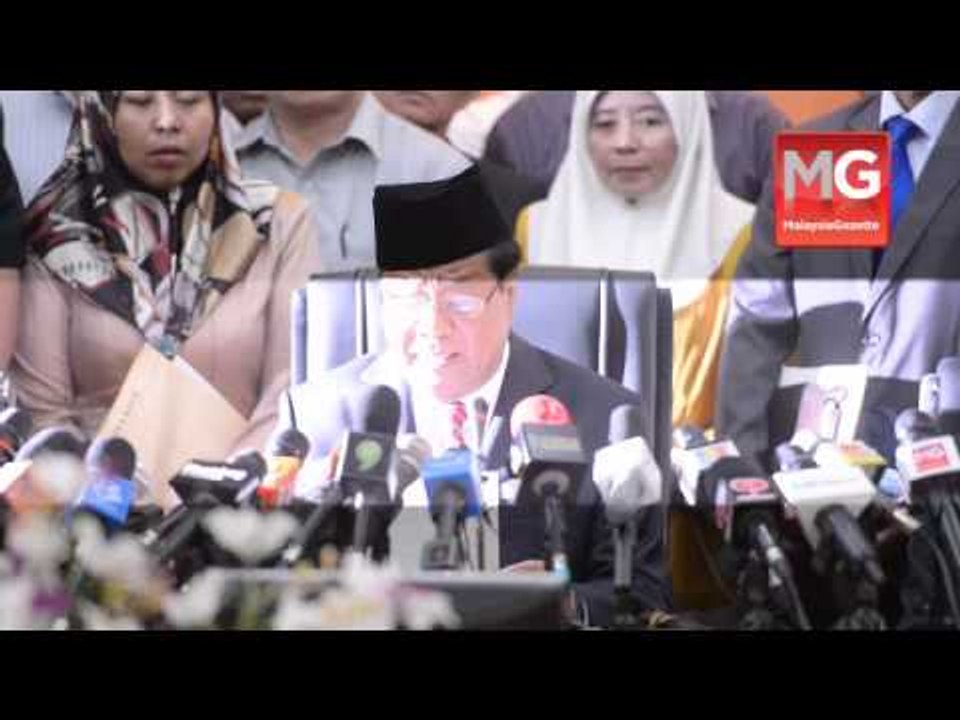Sidang Media Menteri Besar Selangor