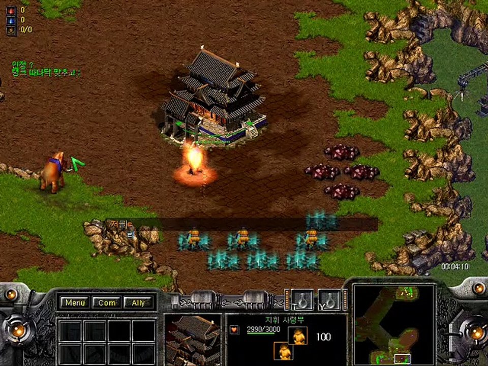 삼국지천명2 백구 vs 무깡 01 190423 korea RTSThree Kingdoms II