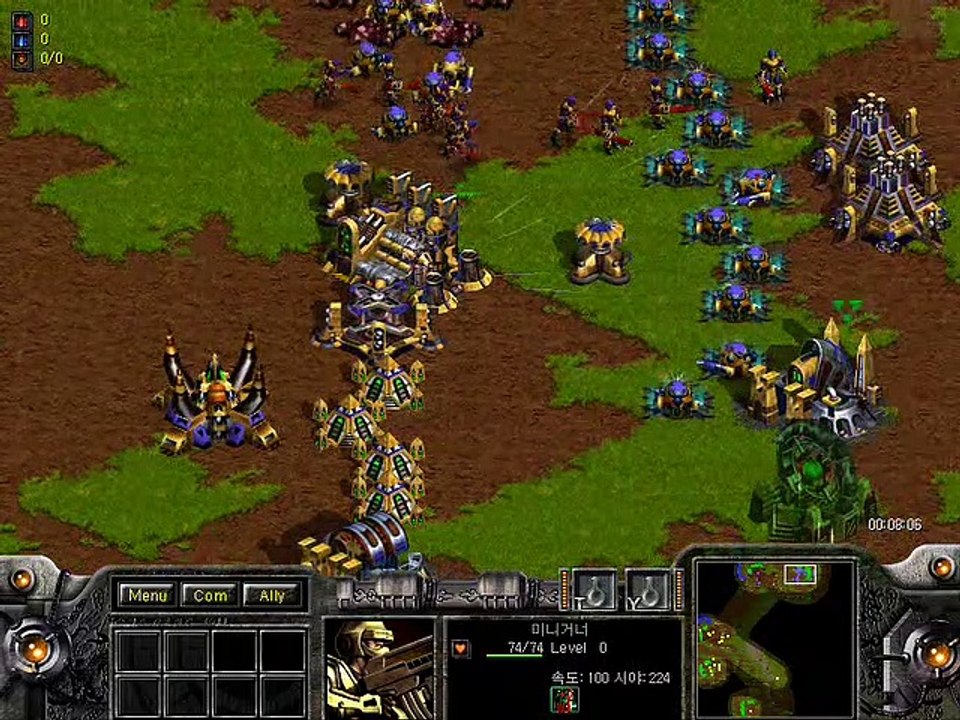 삼국지천명2 백구 vs 무깡 03 190423 korea RTSThree Kingdoms II