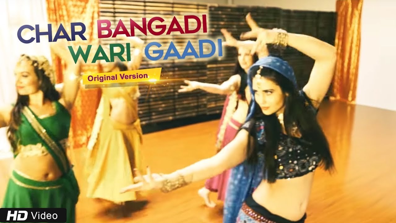 Hit Gujarati Song | Char Bangadi Wari Gaadi | Original Official Video | Kathiawadi King