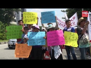 Demo Para Nelayan Hantar Memo ke Kedutaan Indonesia