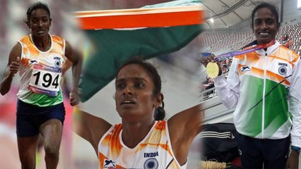 Gomathi Marimuthu: ஆசிய தடகளப் போட்டியில் தங்கம் வென்றார் தமிழக வீராங்கனை கோமதி- வீடியோ