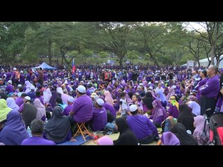 Peserta Himpunan mahu RUU355 Jadi Kenyataan