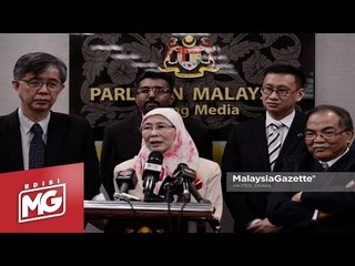 Wan Azizah kemuka surat kepada yang Di-Pertua dewan rakyat