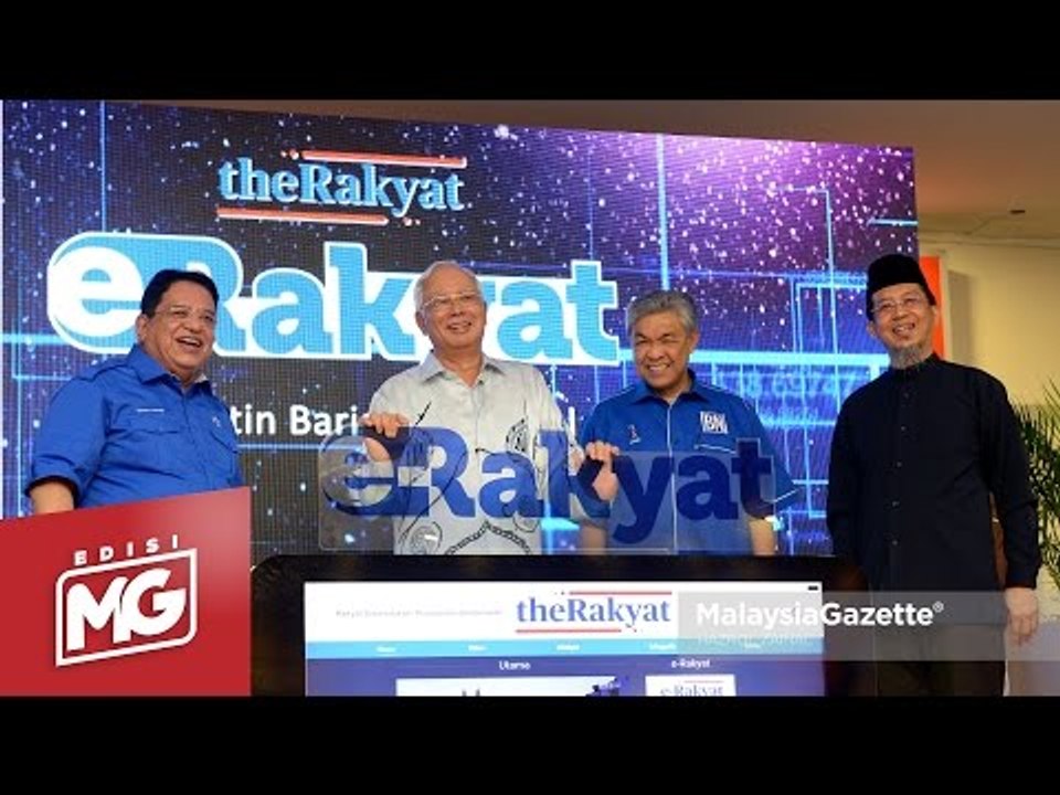 E-Rakyat, Platform Kerajaan Kepada Rakyat | Edisi MG
