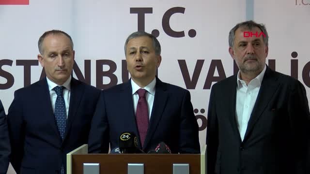 İstanbul- Vali Yerlikaya, Kağıthane'de Çöken Binaya İlişkin Açıklama Yaptı