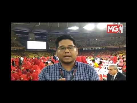 Sambutan Ulang Tahun ke-71 UMNO secara besar-besaran di Stadium Nasional Bukit Jalil