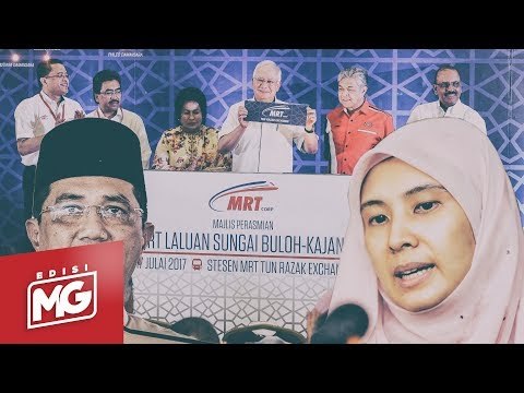 Izzah & Azmin tolak MRT projek UMNO | Edisi MG