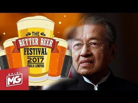 Pesta Arak Tidak Mengapa, Jangan Dadah - Tun M | Edisi MG