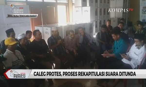 Diduga Curang, Sejumlah Caleg Protes Proses Rekapitulasi Suara